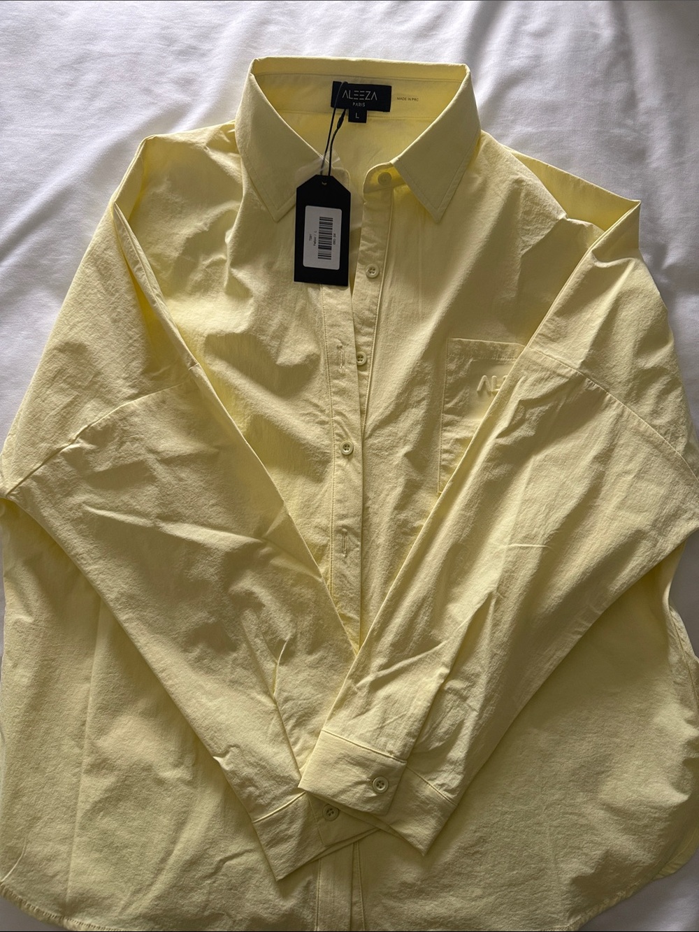 Aleeza Paris L women’s beautiful Button-Up Shirt NWT